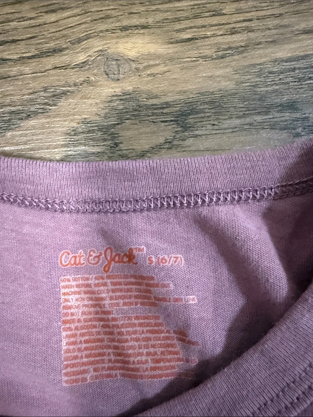 Set of 4 girls long sleeve tees - size M (8)
